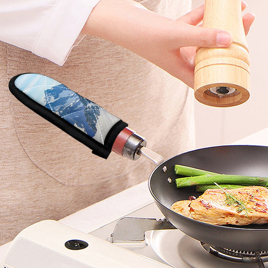 Alps Mountain Print Skillet Handle Cover