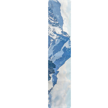 Alps Mountain Print Table Runner