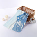 Alps Mountain Print Towel