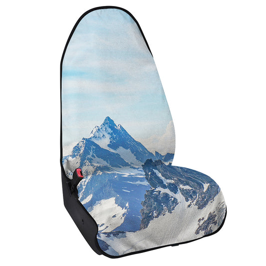 Alps Mountain Print Waterproof Car Seat Cover