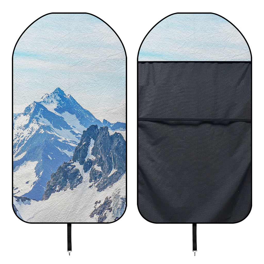 Alps Mountain Print Waterproof Car Seat Cover