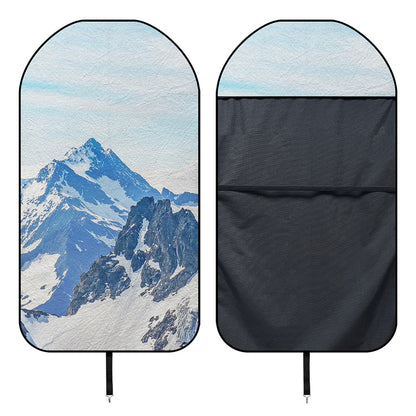 Alps Mountain Print Waterproof Car Seat Cover