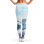 Alps Mountain Print Women's Leggings