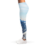 Alps Mountain Print Women's Leggings
