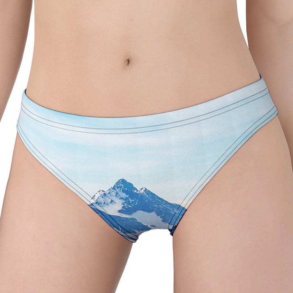 Alps Mountain Print Women's Panties