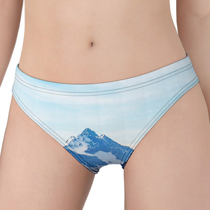 Alps Mountain Print Women's Panties