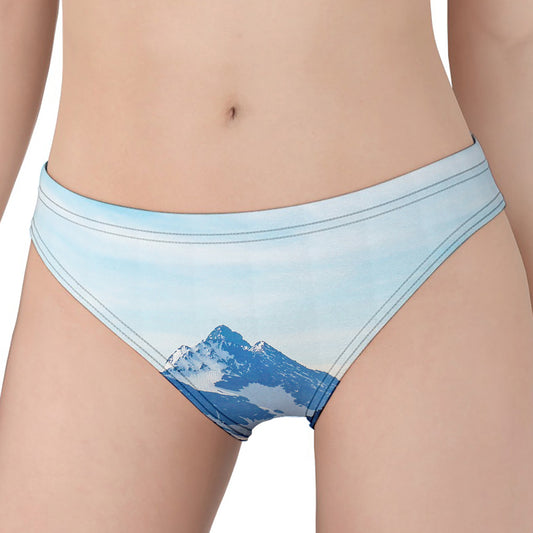 Alps Mountain Print Women's Panties