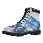 Alps Mountain Print Work Boots