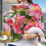 Alstroemeria Flower Print Baby Seat Cover