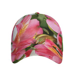 Alstroemeria Flower Print Baseball Cap