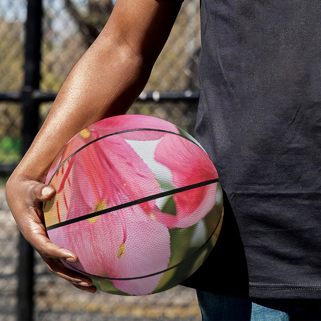 Alstroemeria Flower Print Basketball