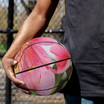 Alstroemeria Flower Print Basketball