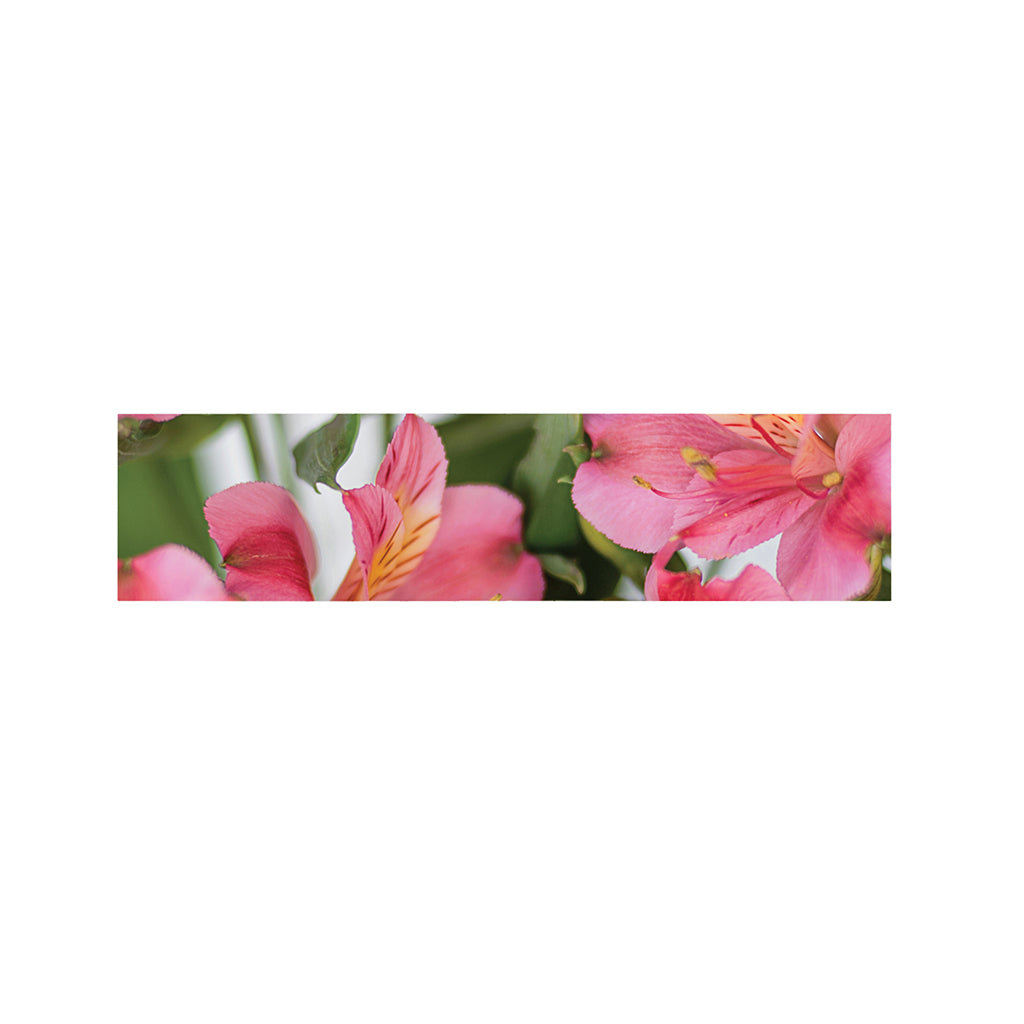 Alstroemeria Flower Print Bed Runner