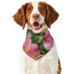 Alstroemeria Flower Print Dog Bandana