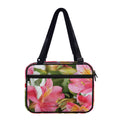 Alstroemeria Flower Print Double Strap Bible Bag