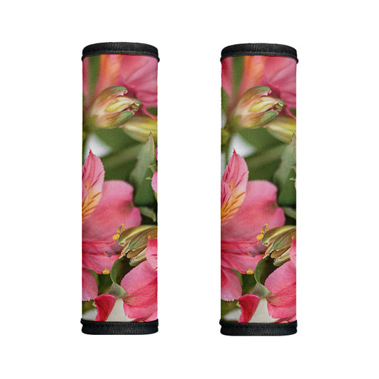Alstroemeria Flower Print Handle Covers