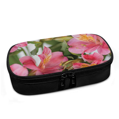 Alstroemeria Flower Print Insulin Cooler Travel Case