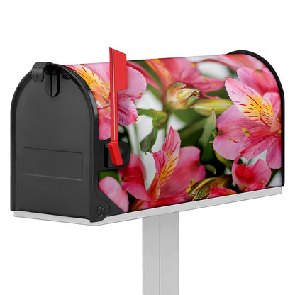 Alstroemeria Flower Print Mailbox Cover