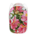 Alstroemeria Flower Print Mesh Laundry Hamper