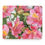 Alstroemeria Flower Print Mouse Pad