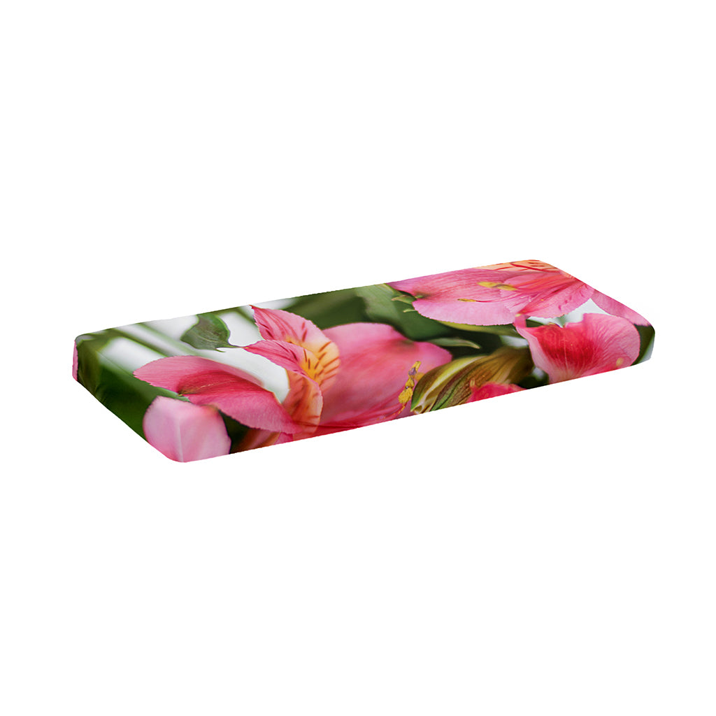 Alstroemeria Flower Print Piano Keyboard Cover