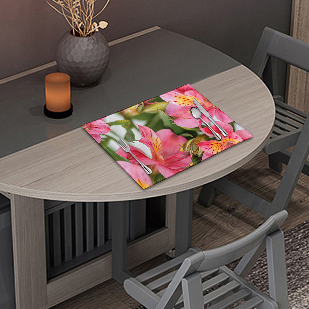 Alstroemeria Flower Print Placemat