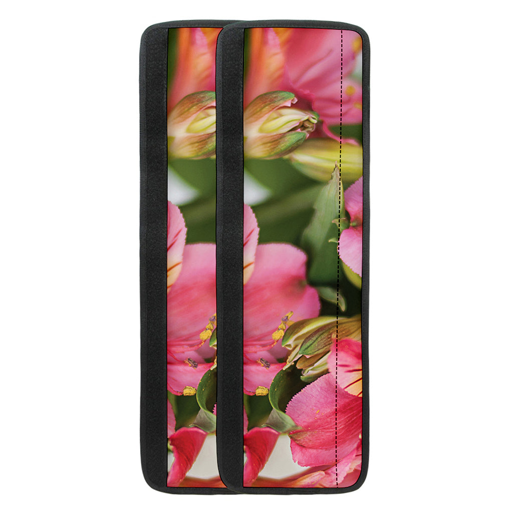 Alstroemeria Flower Print Refrigerator Handle Covers