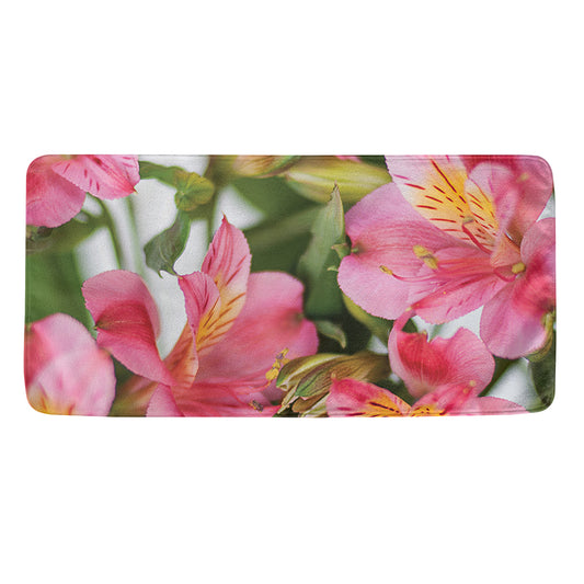 Alstroemeria Flower Print Towel