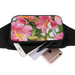 Alstroemeria Flower Print Waist Bag