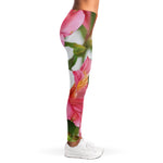 Alstroemeria Flower Print Women's Leggings