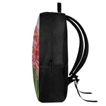 Amaryllis Flower Print 17 Inch Backpack