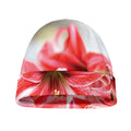 Amaryllis Flower Print Beanie