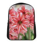 Amaryllis Flower Print Casual Backpack