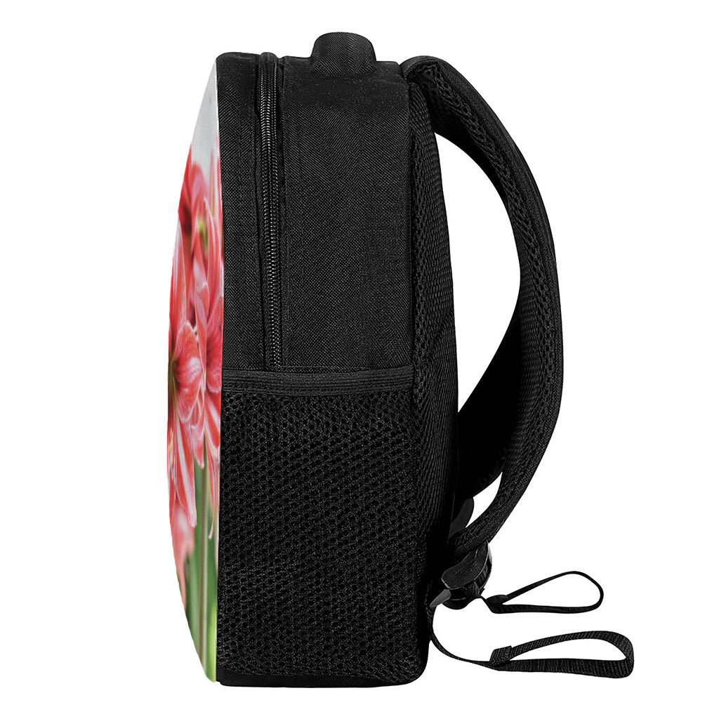 Amaryllis Flower Print Casual Backpack