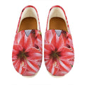 Amaryllis Flower Print Casual Shoes