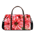 Amaryllis Flower Print Duffel Bag