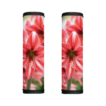 Amaryllis Flower Print Handle Covers