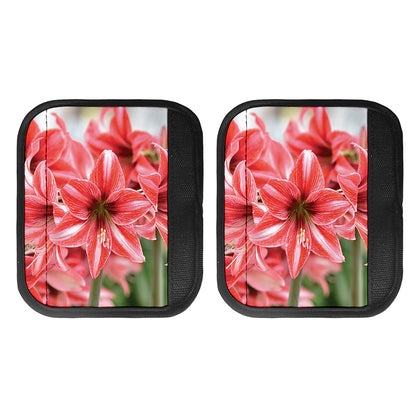 Amaryllis Flower Print Handle Covers