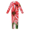 Amaryllis Flower Print Jumpsuit