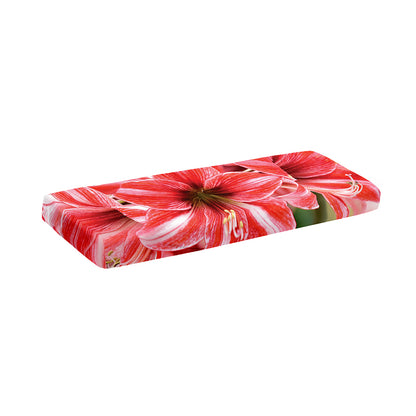 Amaryllis Flower Print Piano Keyboard Cover