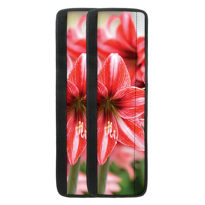 Amaryllis Flower Print Refrigerator Handle Covers