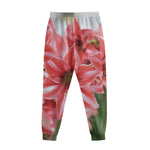 Amaryllis Flower Print Sweatpants