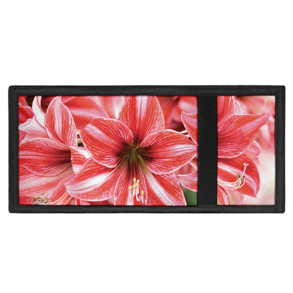 Amaryllis Flower Print Trifold Wallet