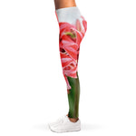 Amaryllis Flower Print Women's Leggings