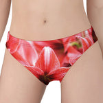 Amaryllis Flower Print Women's Panties