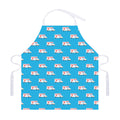 Ambulance Paramedic Car Pattern Print Adjustable Apron