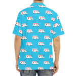 Ambulance Paramedic Car Pattern Print Aloha Shirt