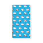 Ambulance Paramedic Car Pattern Print Baby Crib Sheet