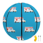Ambulance Paramedic Car Pattern Print Basketball