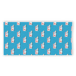 Ambulance Paramedic Car Pattern Print Beach Towel